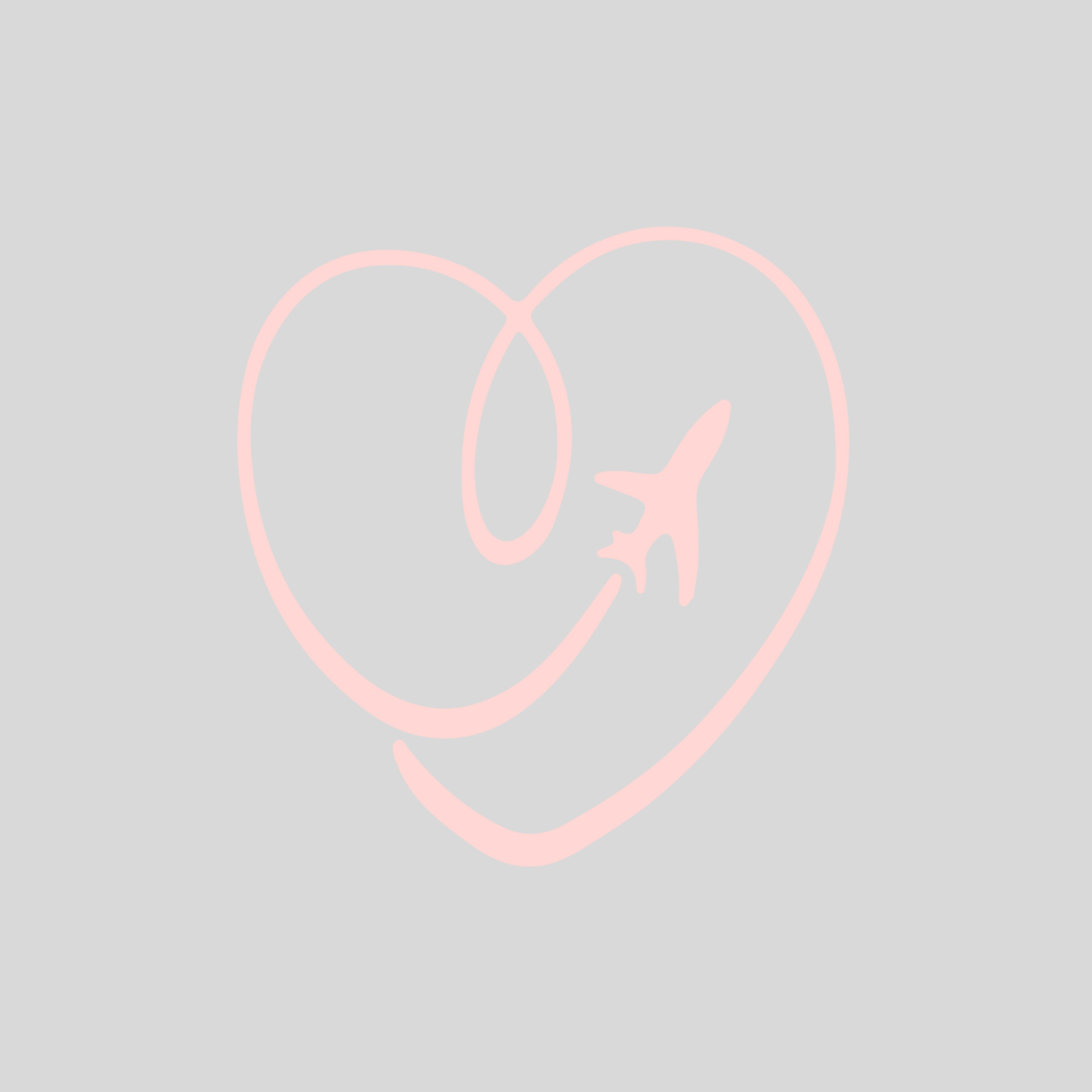 Double Pocket Wallet in Light Grey  - Choose your logo design and colour