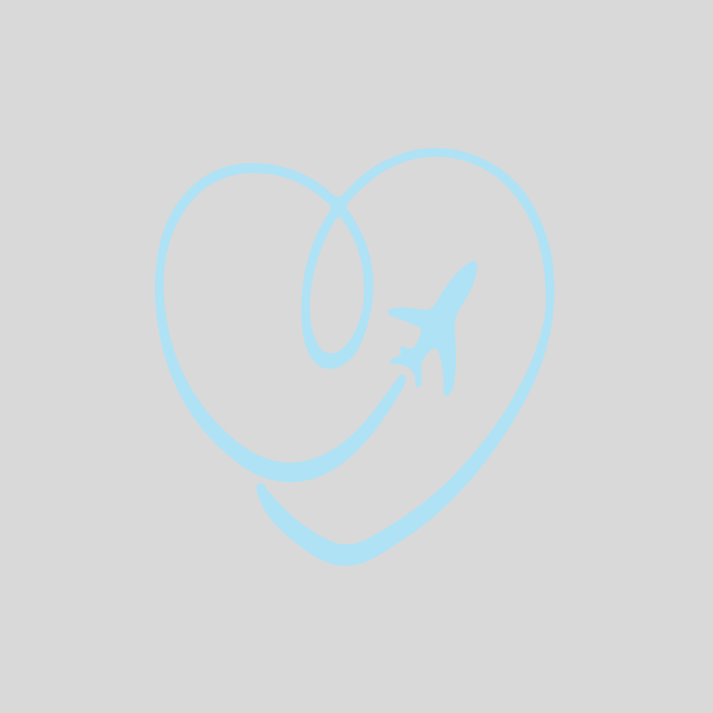 Double Pocket Wallet in Light Grey  - Choose your logo design and colour