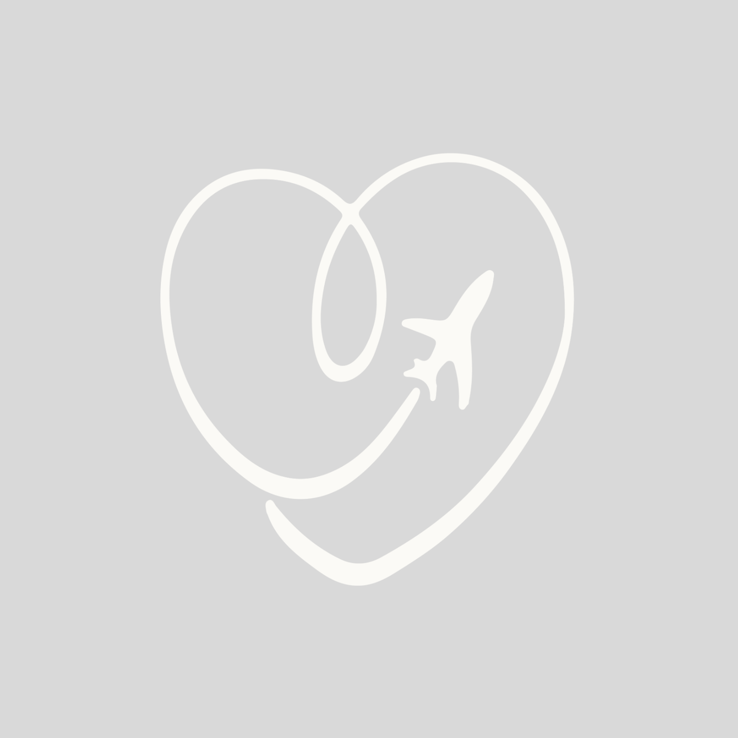 Double Pocket Wallet in Light Grey  - Choose your logo design and colour