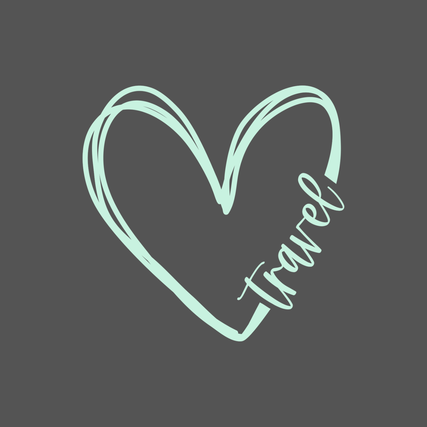 Zip Up Wallet in Charcoal  - Chose your logo design and colour