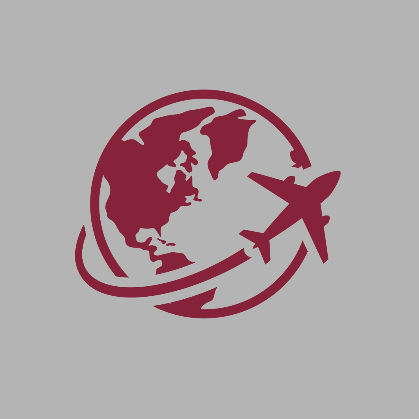 Double Pocket Wallet in Light Grey  - Choose your logo design and colour