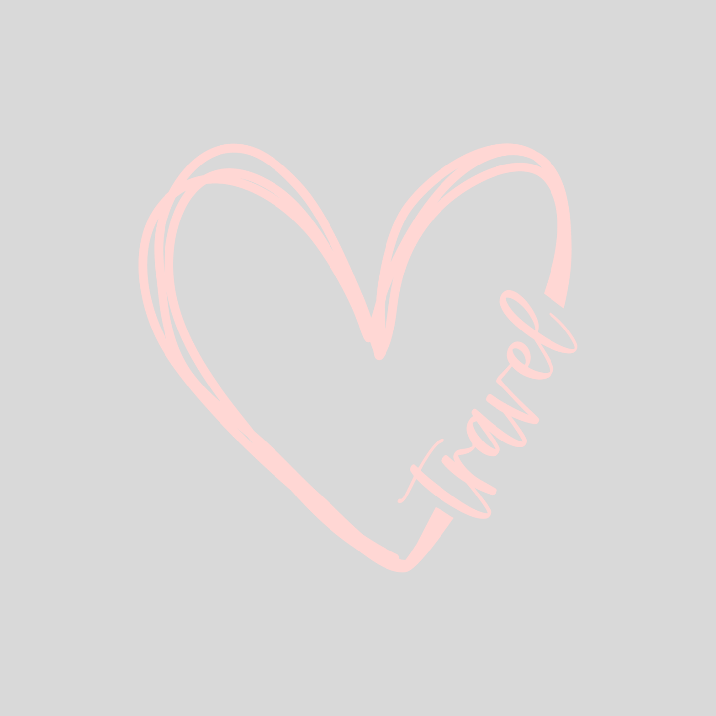 Double Pocket Wallet in Light Grey  - Choose your logo design and colour