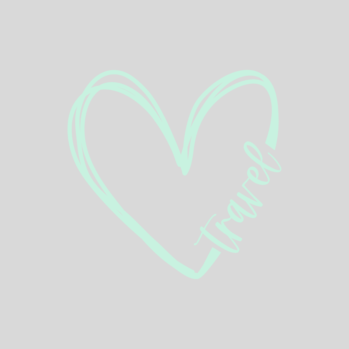 Double Pocket Wallet in Light Grey  - Choose your logo design and colour