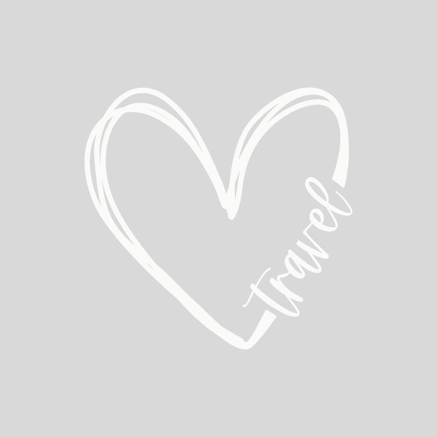 Double Pocket Wallet in Light Grey  - Choose your logo design and colour