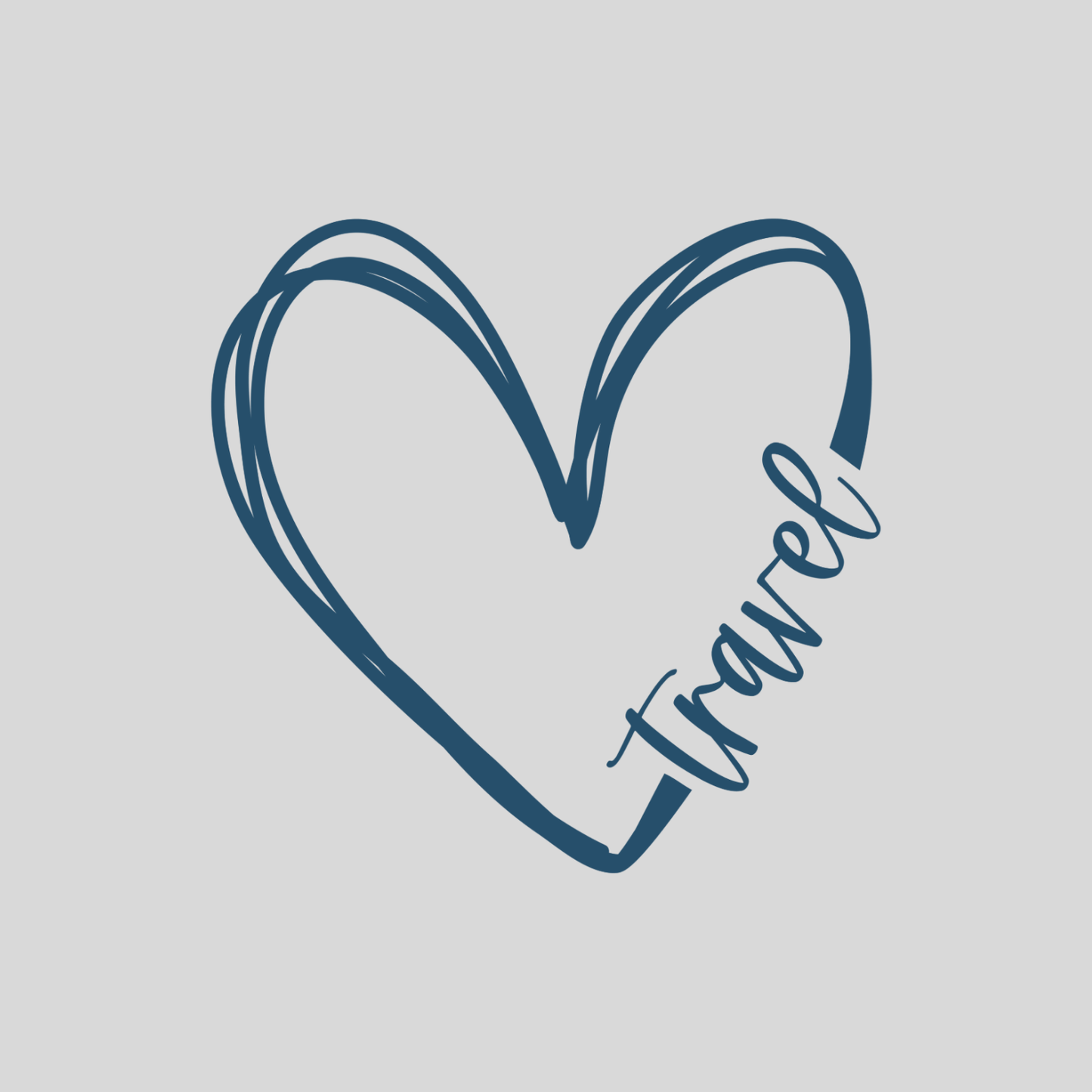 Double Pocket Wallet in Light Grey  - Choose your logo design and colour