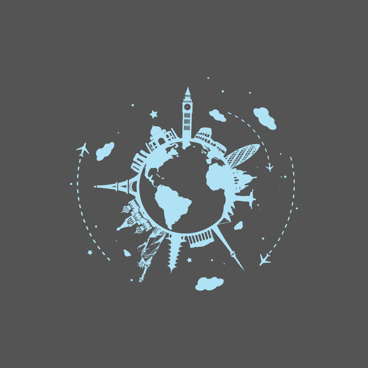 Zip Up Wallet in Charcoal  - Chose your logo design and colour