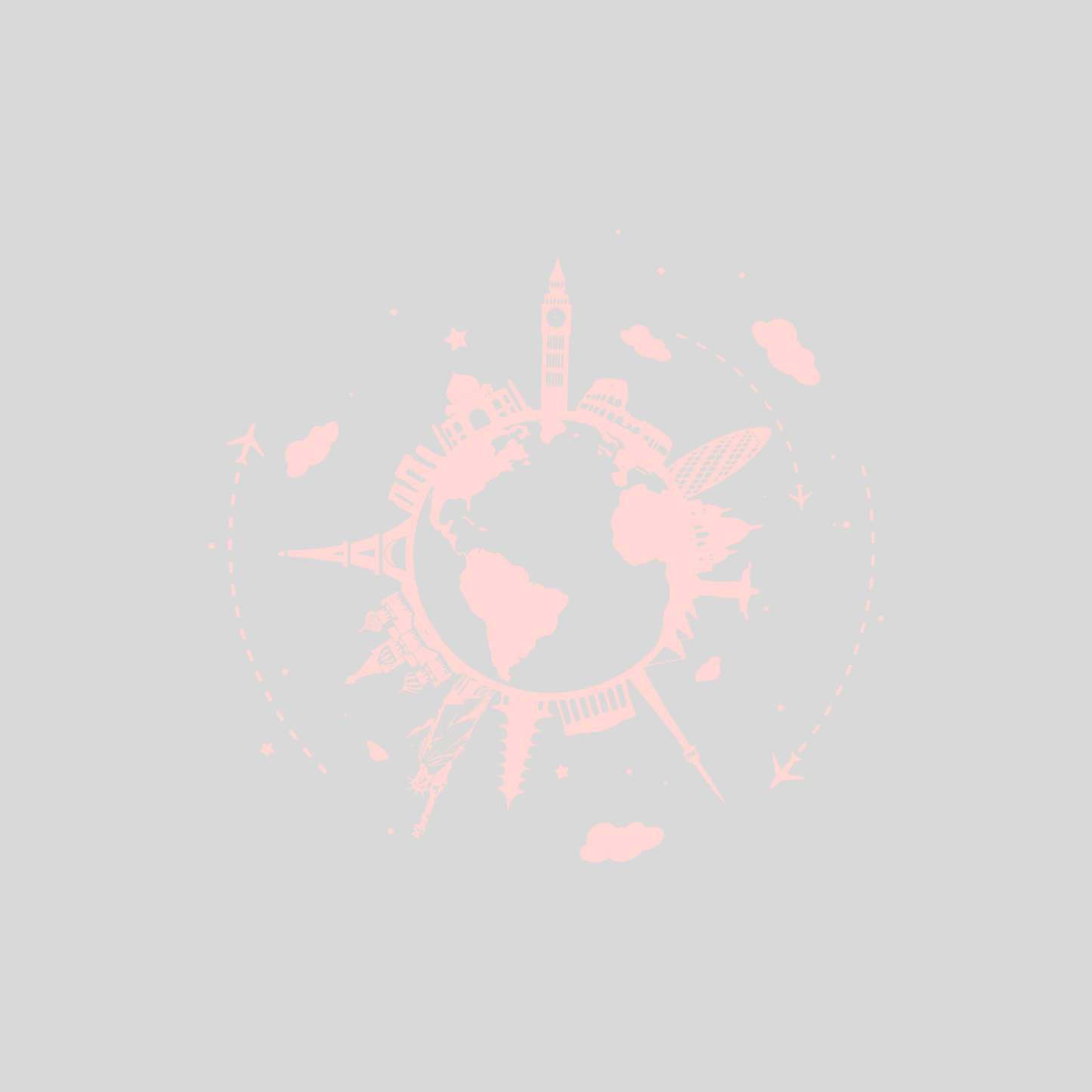 Double Pocket Wallet in Light Grey  - Choose your logo design and colour