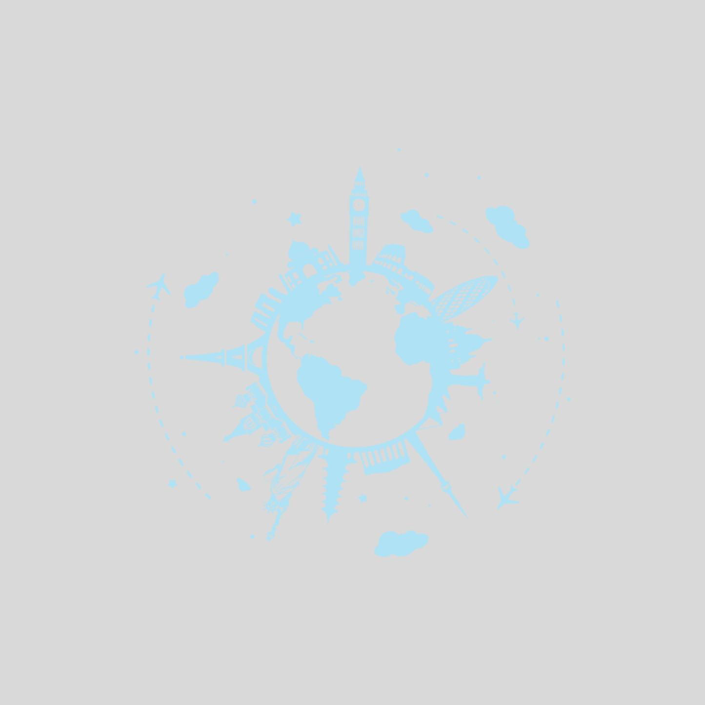 Double Pocket Wallet in Light Grey  - Choose your logo design and colour