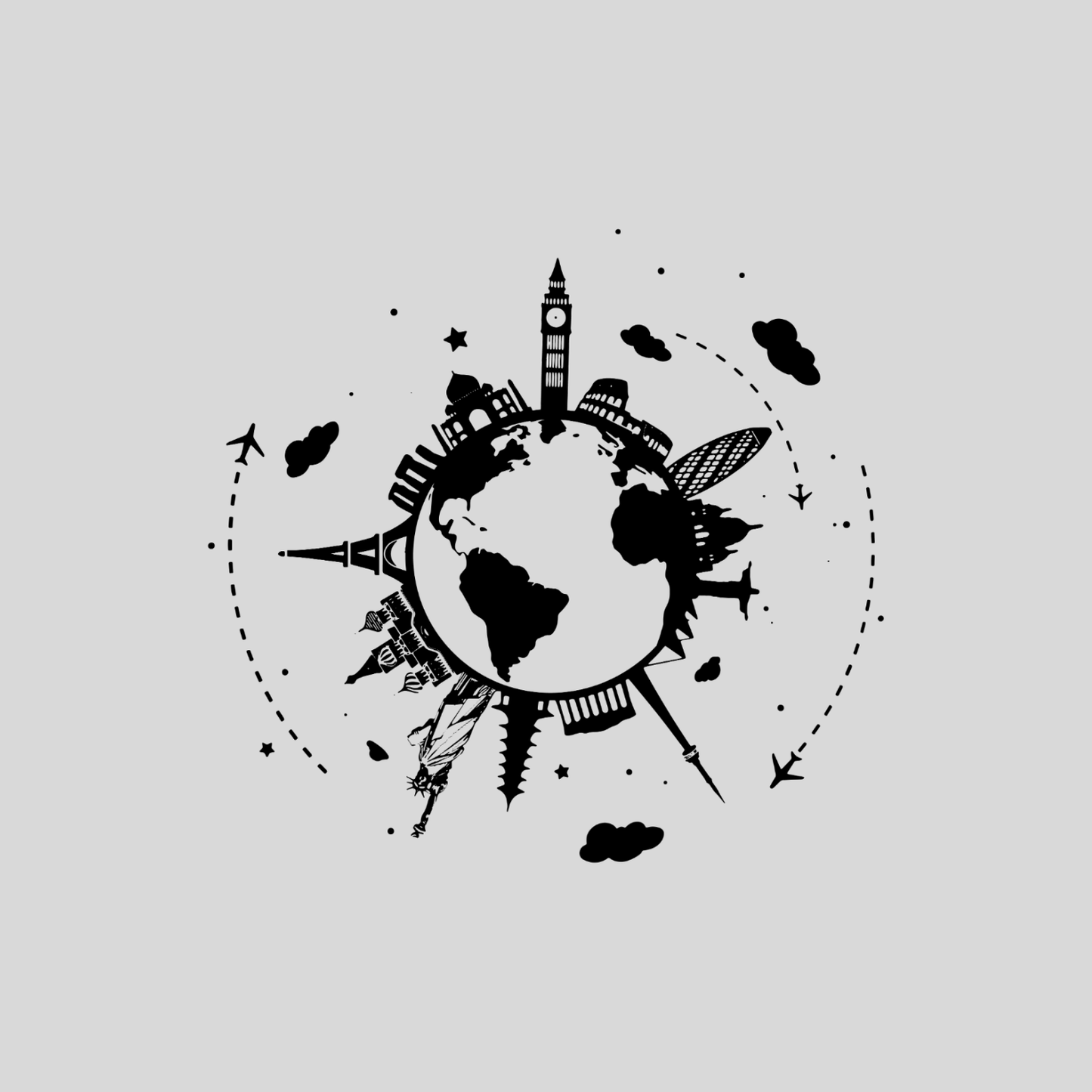 Double Pocket Wallet in Light Grey  - Choose your logo design and colour