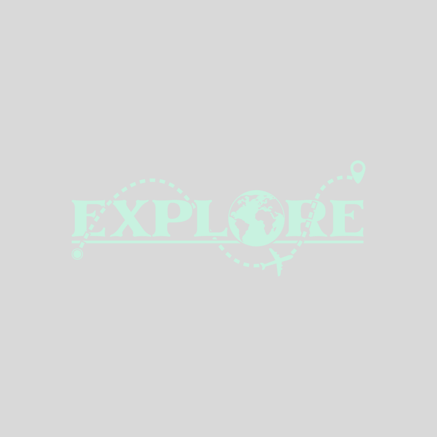 Double Pocket Wallet in Light Grey  - Choose your logo design and colour