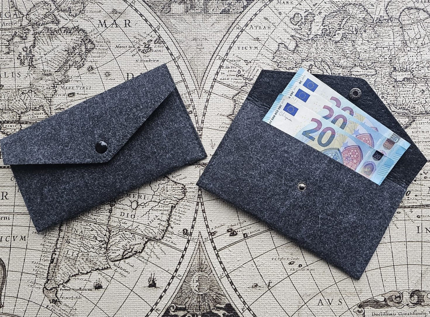 Charcoal Currency Wallet Primary Logo