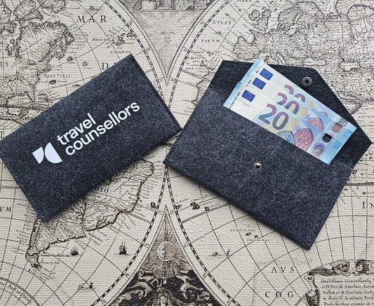 Charcoal Currency Wallet Primary Logo