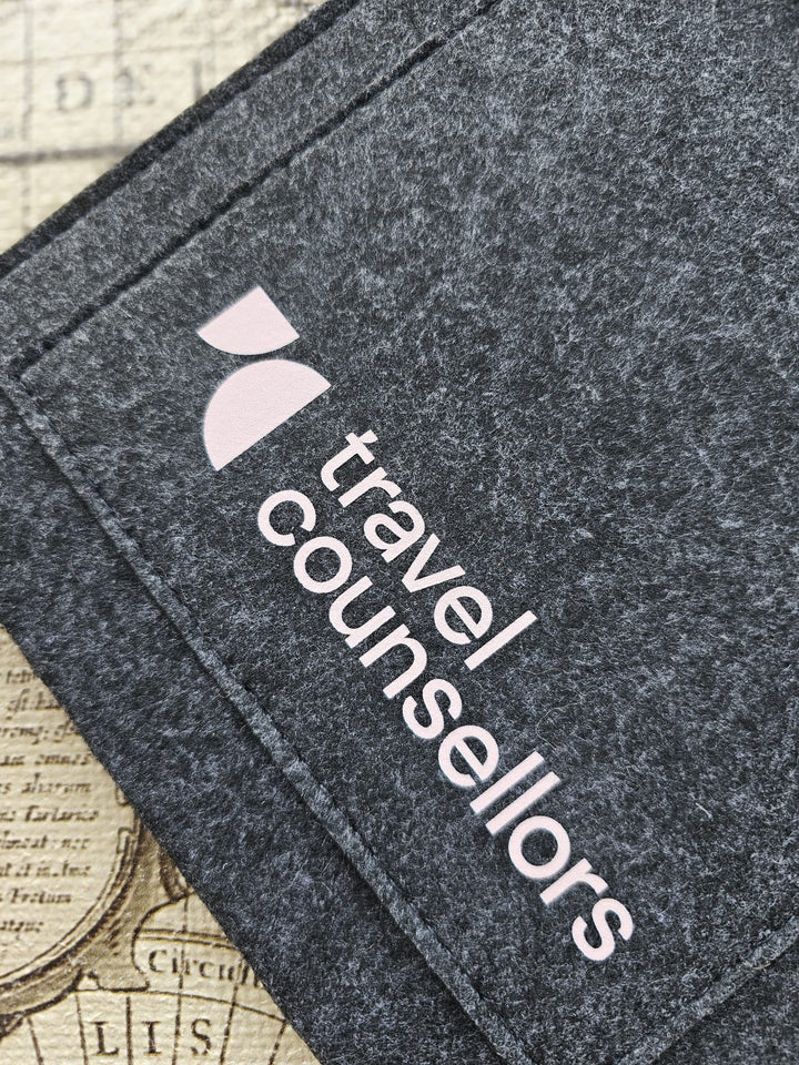 Double Pocket Charcoal with Primary Logo Various Colours