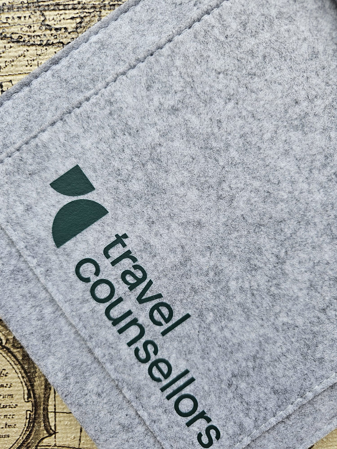 Double Pocket Light Grey with Primary Logo Various Colours