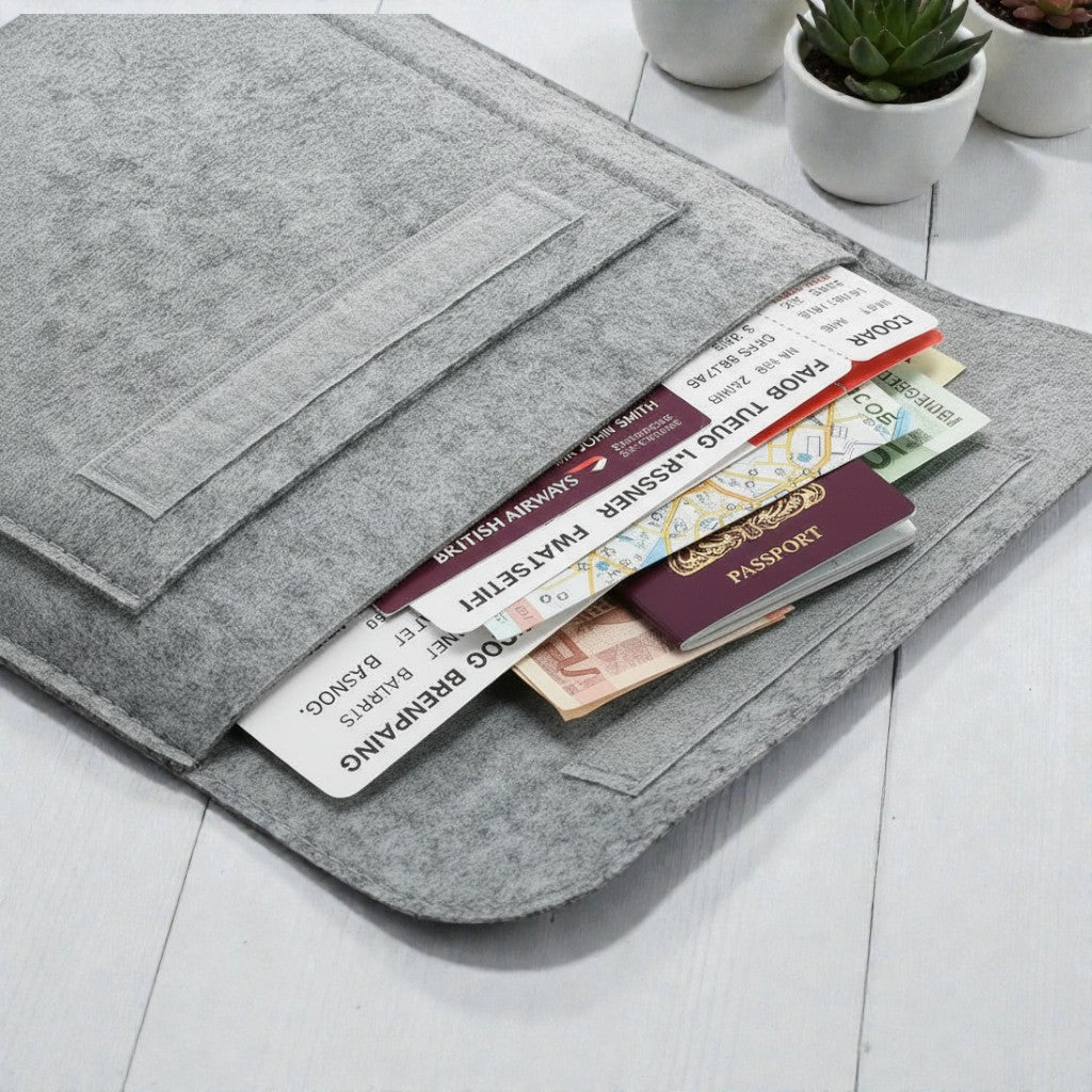 Your Own Company Branded Double Pocket Wallets