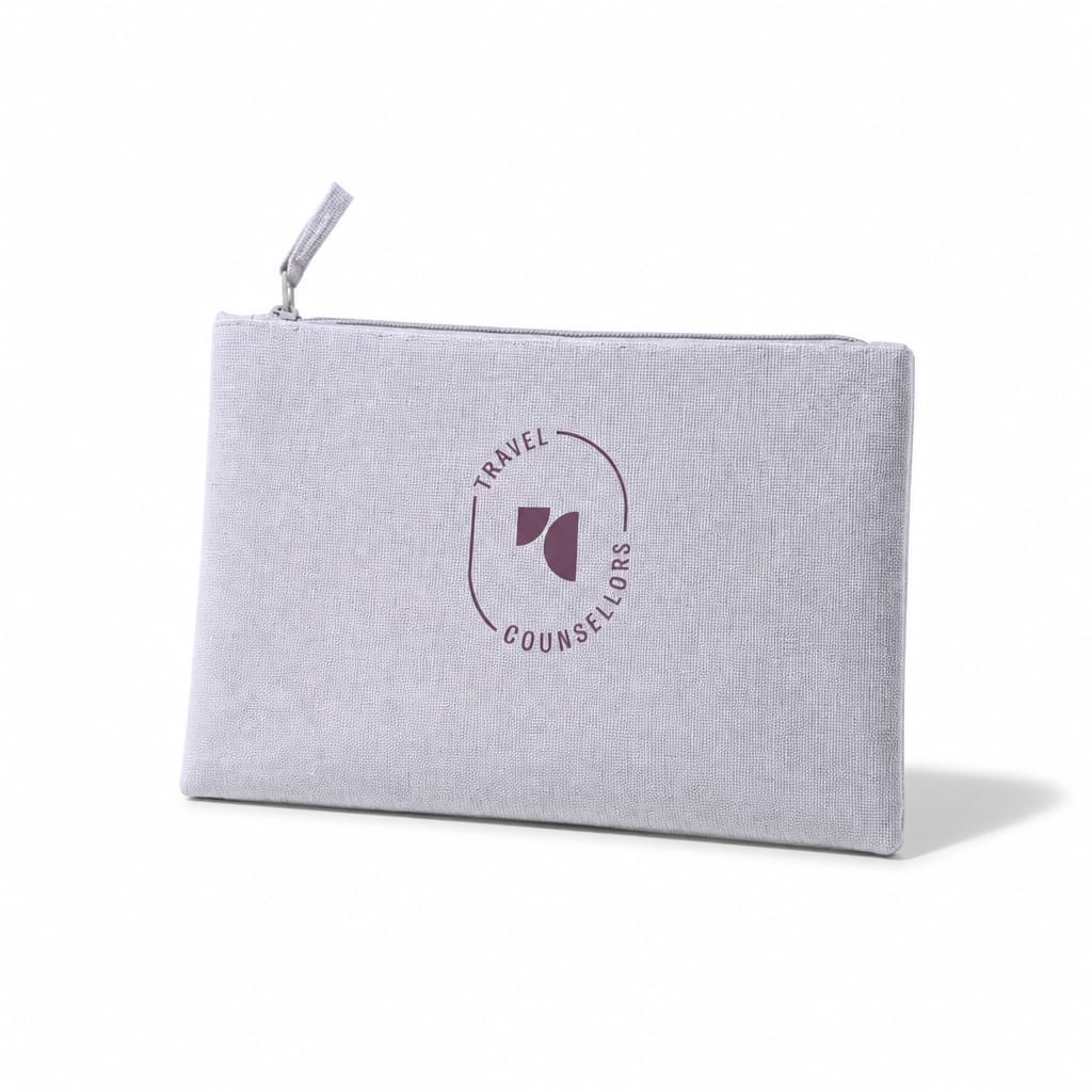Zip Up Canvas Wallets