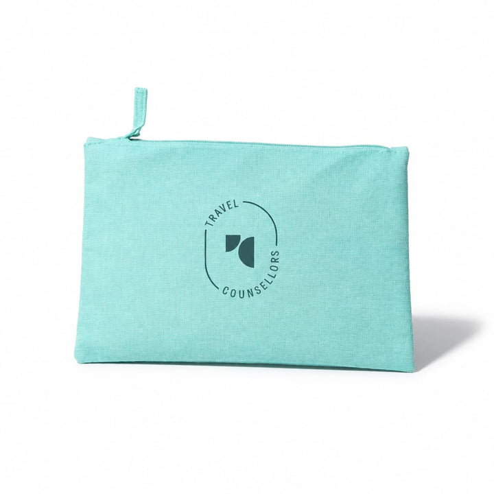 Zip Up Canvas Wallets
