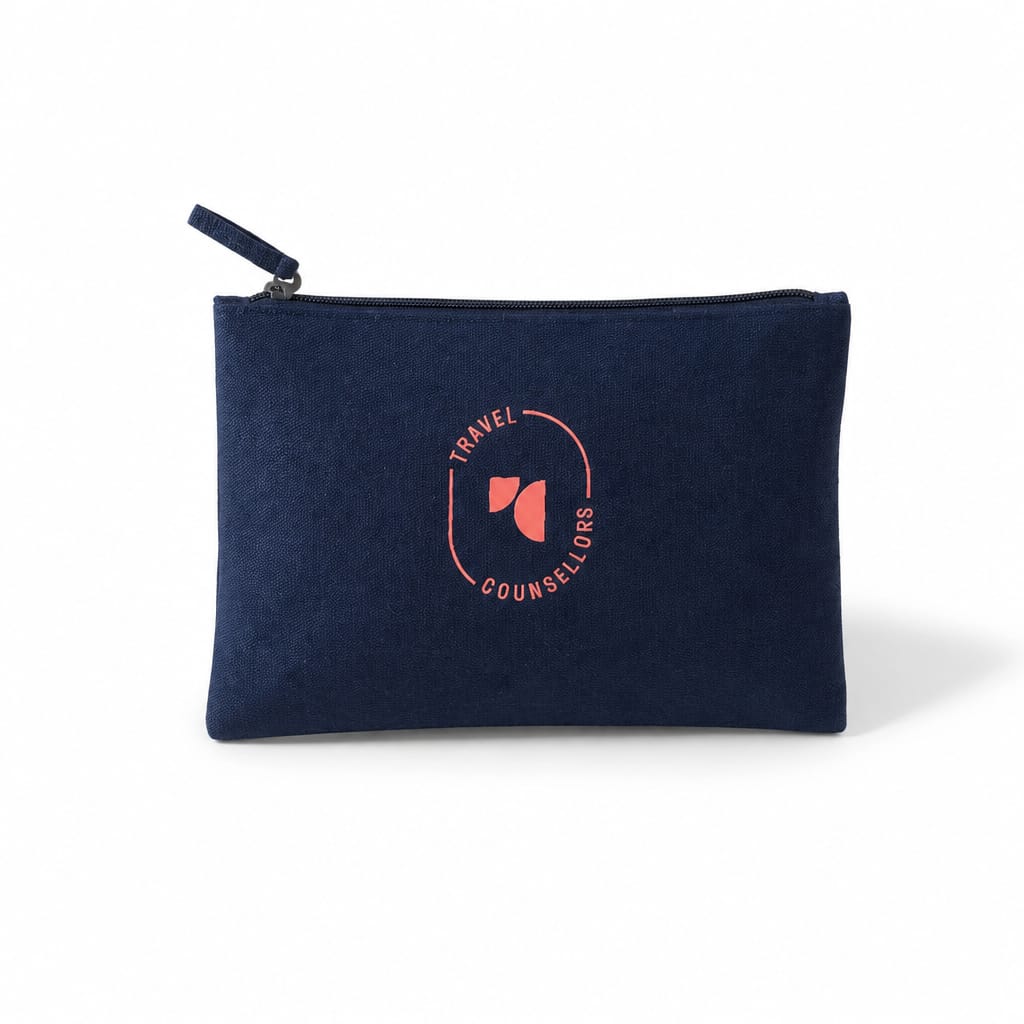 Zip Up Canvas Wallets