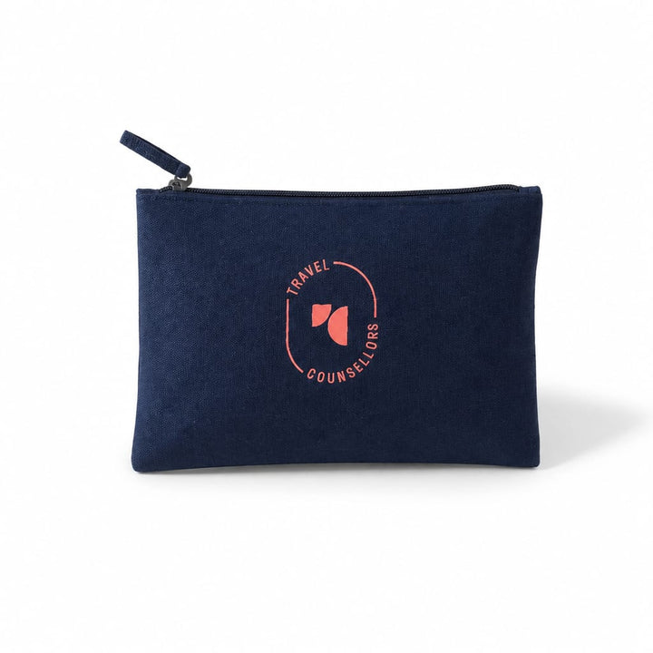 Zip Up Canvas Wallets