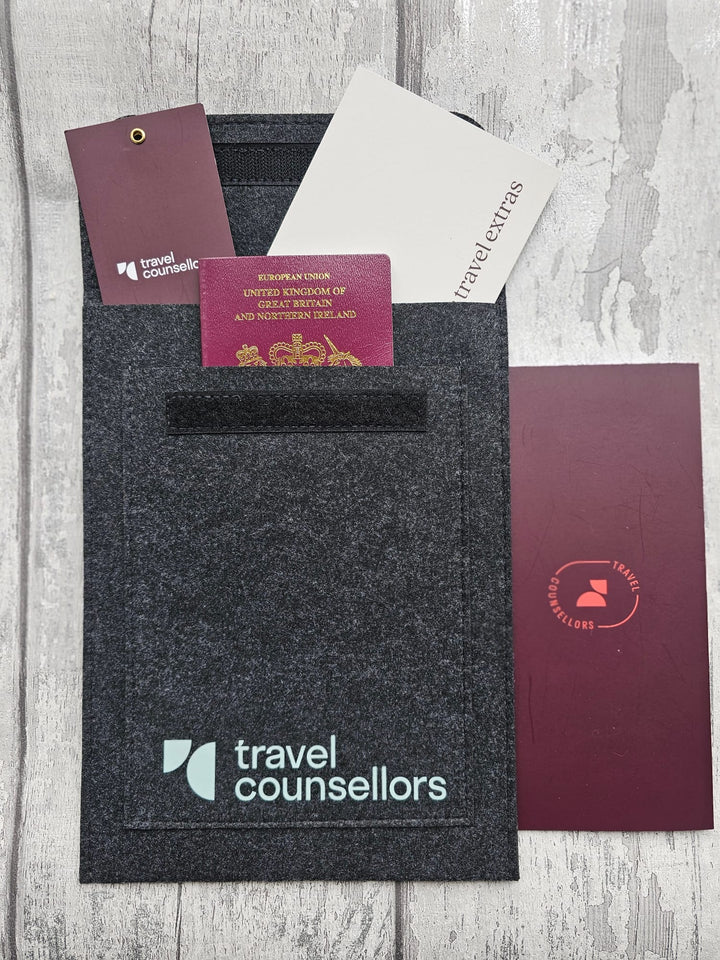 Double Pocket Charcoal with Primary Logo Various Colours