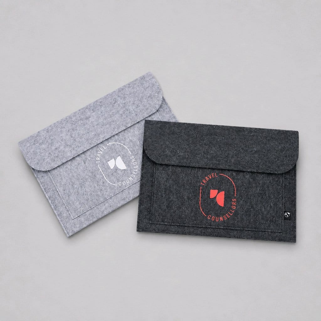 Extra Large Double Pocket Wallet - Suitable for laptops, A4 documentation etc