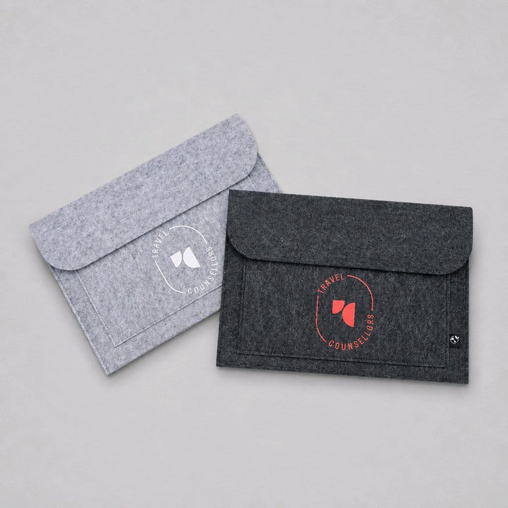 Extra Large Double Pocket Wallet - Suitable for laptops, A4 documentation etc