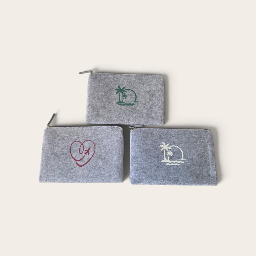 3 x Zip Up Wallets - mixed