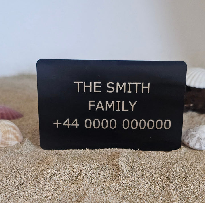 Personalised Luggage Tag (PVC)