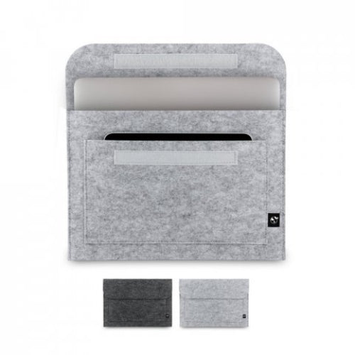 Extra Large Double Pocket Wallet - Suitable for laptops, A4 documentation etc